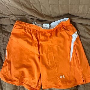 Under Armour Men's Orange Shorts